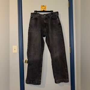 PacSun Men's Relaxed Black Jeans